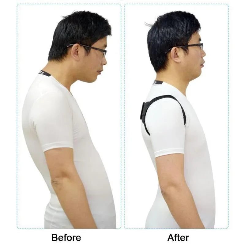 Invisible Back Posture Corrector Shoulder Posture Orthotics Corset Spine Support Belt Correction Humpback Brace Fixation Strap