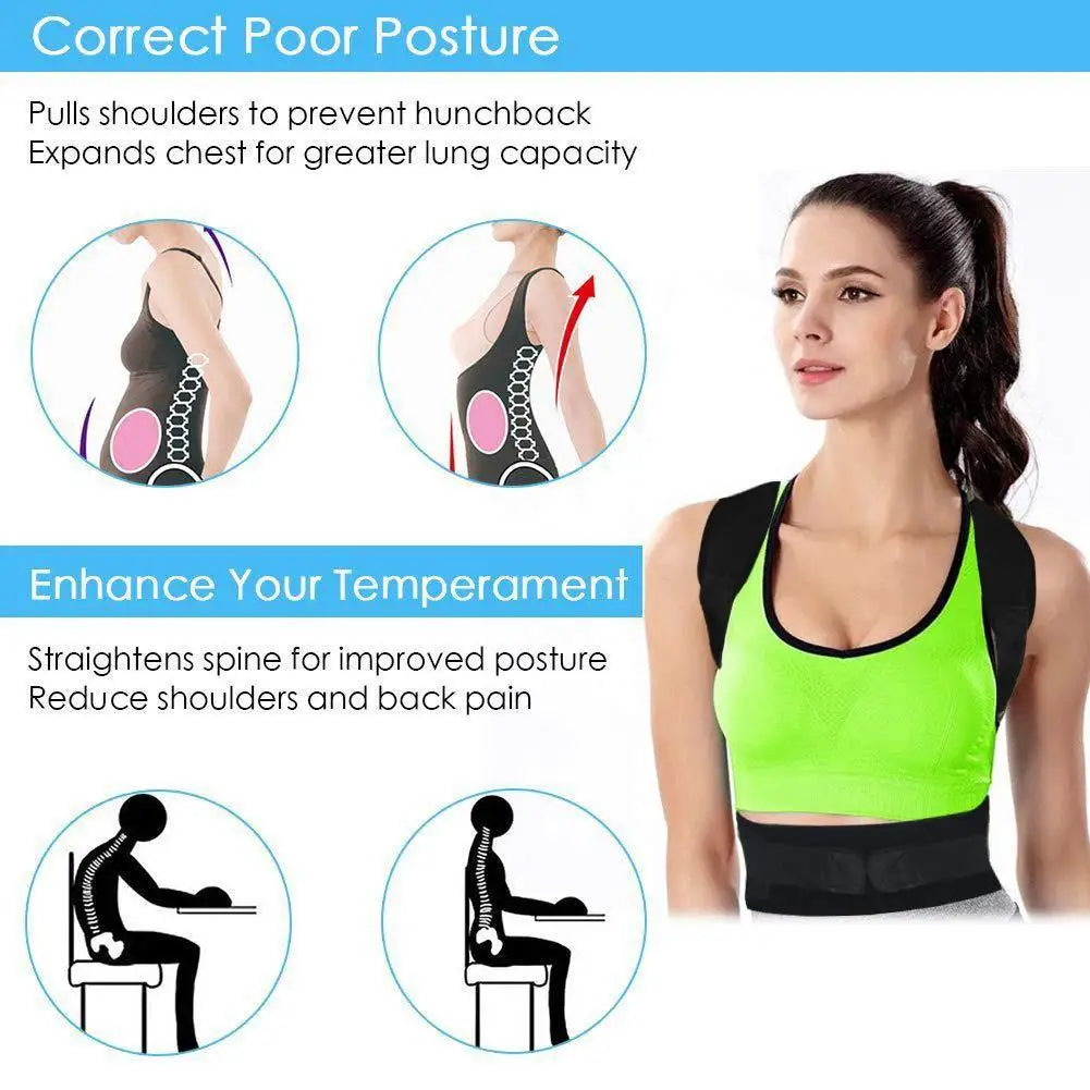 Back Brace for Lower Back Pain Relief Men's and Women's Waist Protection Strap Breathable Adjustable Orthotics Back Posture