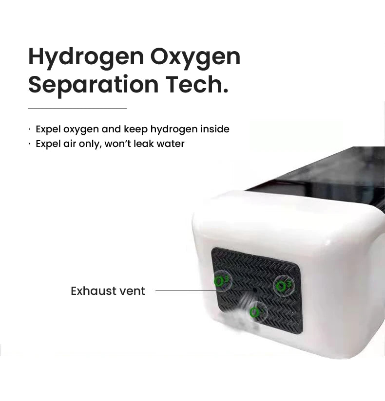 300ml Portable Hydrogen Generator Cup Water Filter Hydrogen-rich water Bottle Super Antioxidants 1600PPB 8 indicator lights