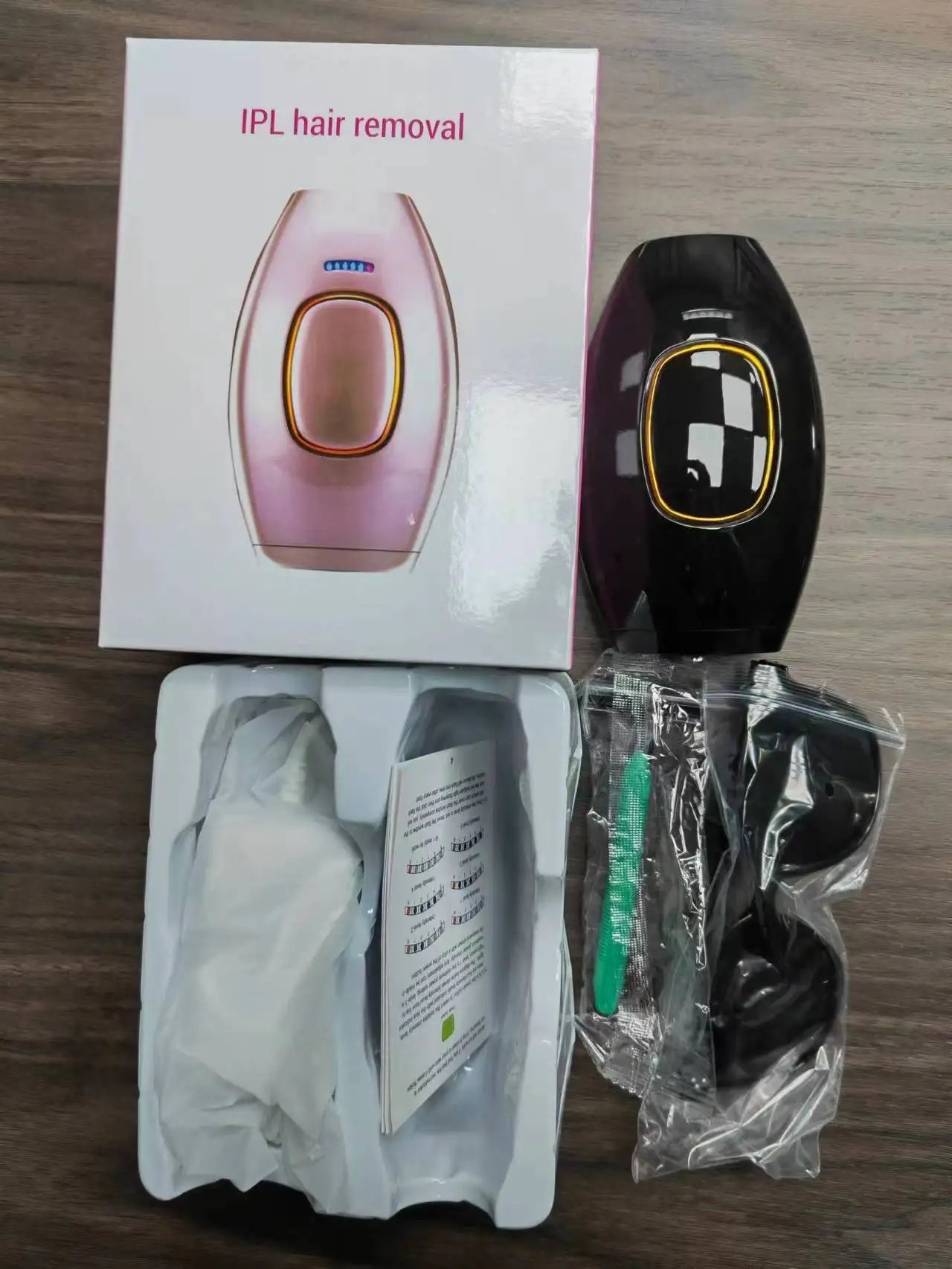 Laser Hair Removal Handset - Pain-Free Hair Remover for Women & Men