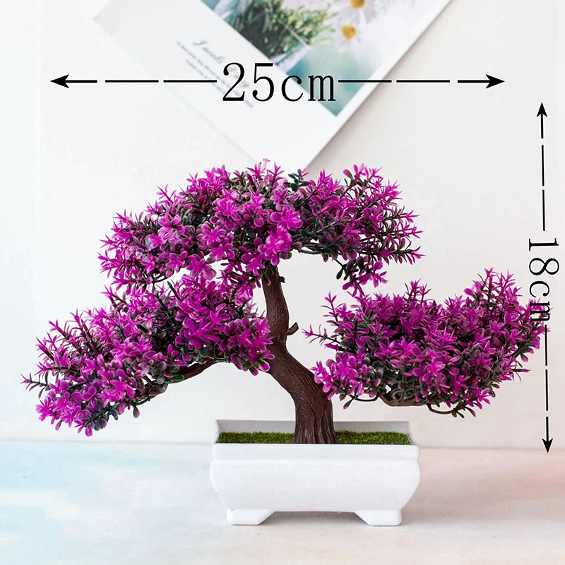 Artificial  Small Potted Plant for Home & Garden Decor