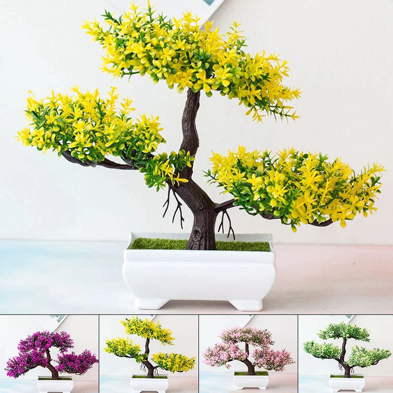 Artificial  Small Potted Plant for Home & Garden Decor