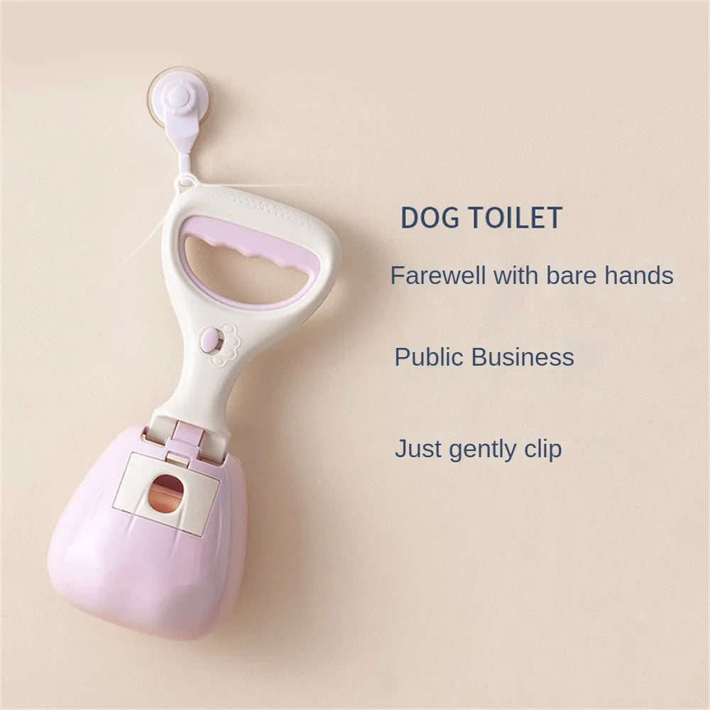 Toilet Picker Dog Walking Toilet Pick Up Portable Outdoor Pet Poop Picker Pet Walk Dung Pick-up Cleaning Tools Poop Shovel