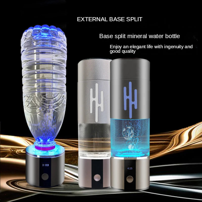 Hydrogen Water Bottle - 6000 PPB SPE/PEM Hydrogen Water Generator Antioxidant